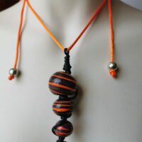 Collier " Éclipse de Feu"