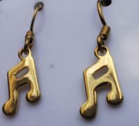 boucles d'oreilles “Mélodie Dorée”