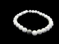 Bracelet "howlite" en 6 mm