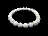 Bracelet "howlite" 8 mm"