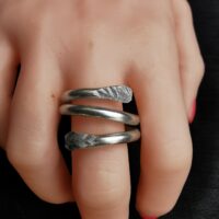 Bague "Élan Brut"