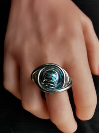 Bague "Galaxie d’Argent"