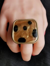 Bague "Savane Nocturne"