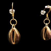 Boucles "Éclat Cauris"