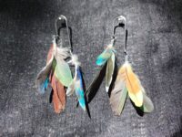 Boucles d'oreilles "Plumes d’Éden"