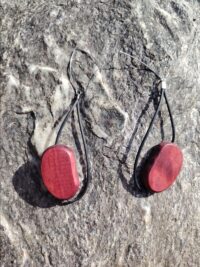 Boucles d'oreilles "L'Éclat de bois"