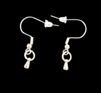 Boucles d'oreilles "Élégance Goutte d'Argent "
