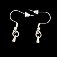 Boucles d'oreilles "Élégance Goutte d'Argent "