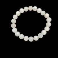 Bracelet en "pierre de lune" 10mm