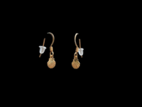 Boucles d’oreilles "coquillage doré" – Image 2