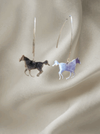 Boucles d'oreilles "Élégance Équestre"