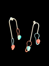 Boucles d'oreilles "Âmes jumelles"