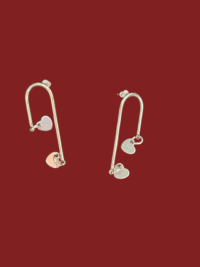 Boucles d'oreilles "Cœurs Éclectiques" – Image 2
