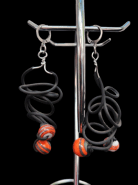 Boucles d’oreilles “Spirale de Feu” – Image 2