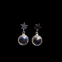 Boucles d’oreilles "Galaxie Étoilée"