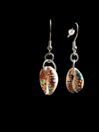 Boucles d'oreilles "Corail Aztèque" – Image 2