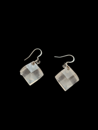 Boucles d’oreilles " résine transparente" – Image 2
