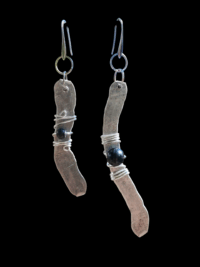 Boucles d'oreilles  "Équilibre Brut" – Image 2