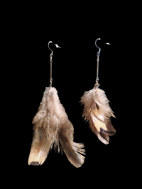 Boucles d’oreilles "Plume Bohème" – Image 2