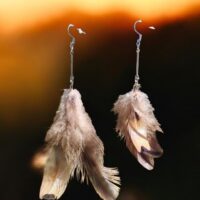 Boucles d’oreilles "Plume Bohème"