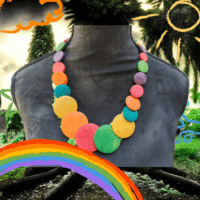 Collier "Disques Arc-en-Ciel " – Image 4