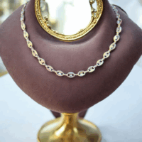 Collier "Le Grain d'Argent"