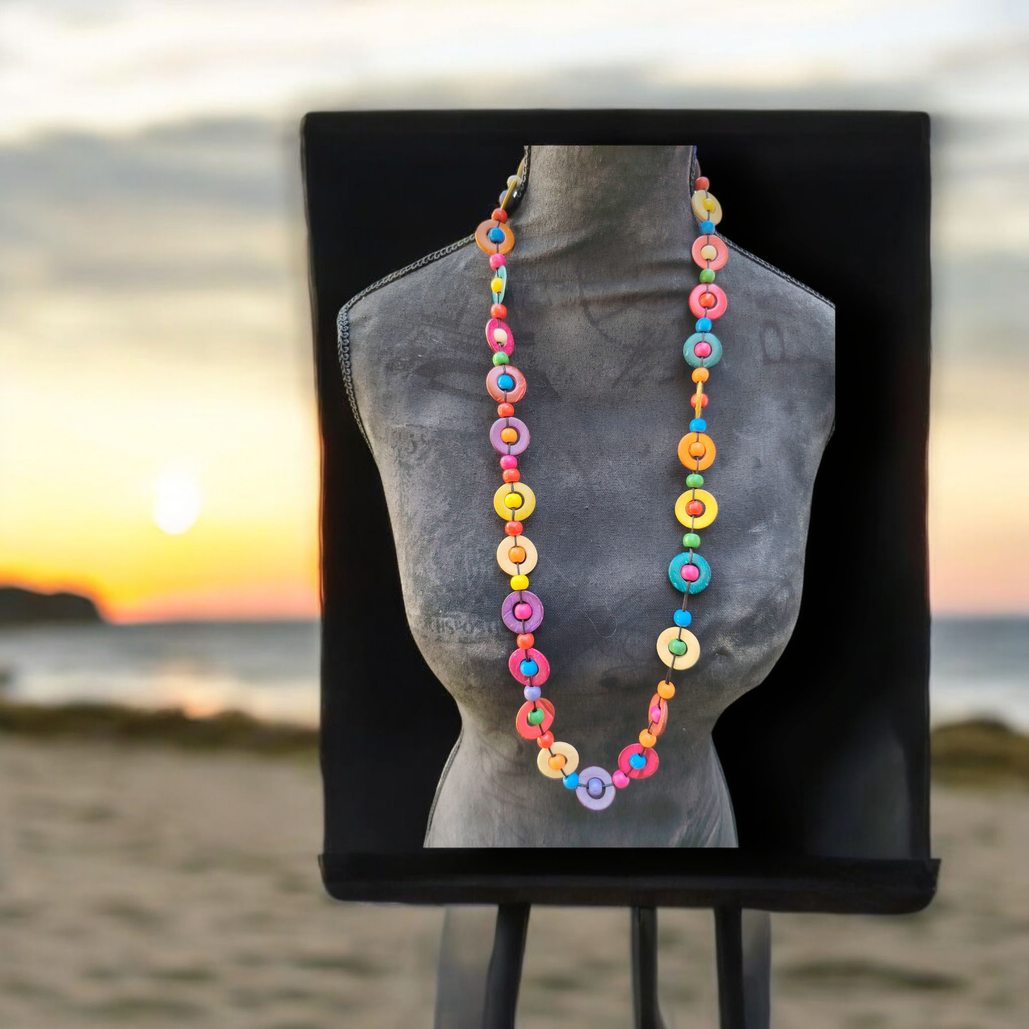 Collier Sautoir "Cercle de Joie" – Image 4