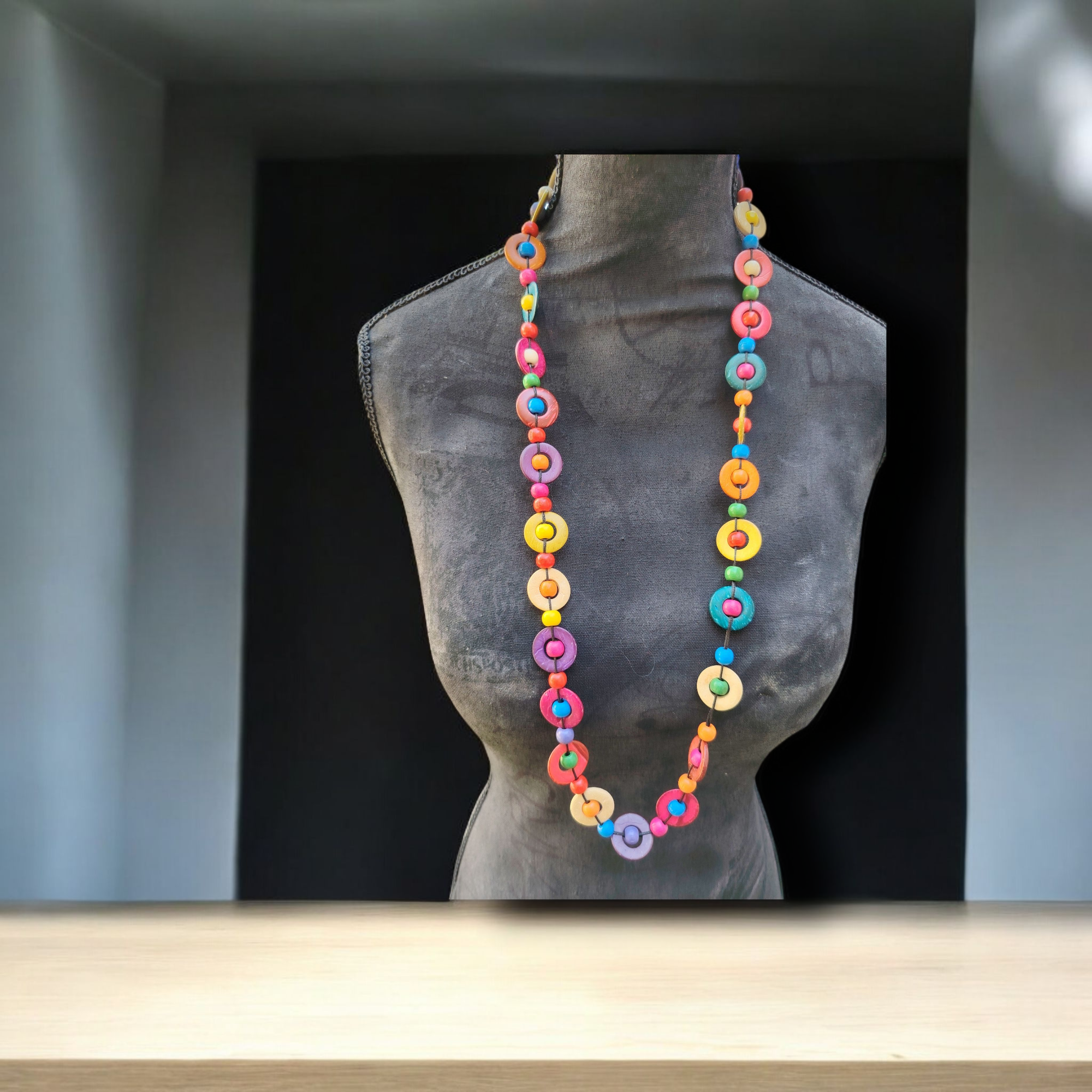 Collier Sautoir "Cercle de Joie" – Image 3