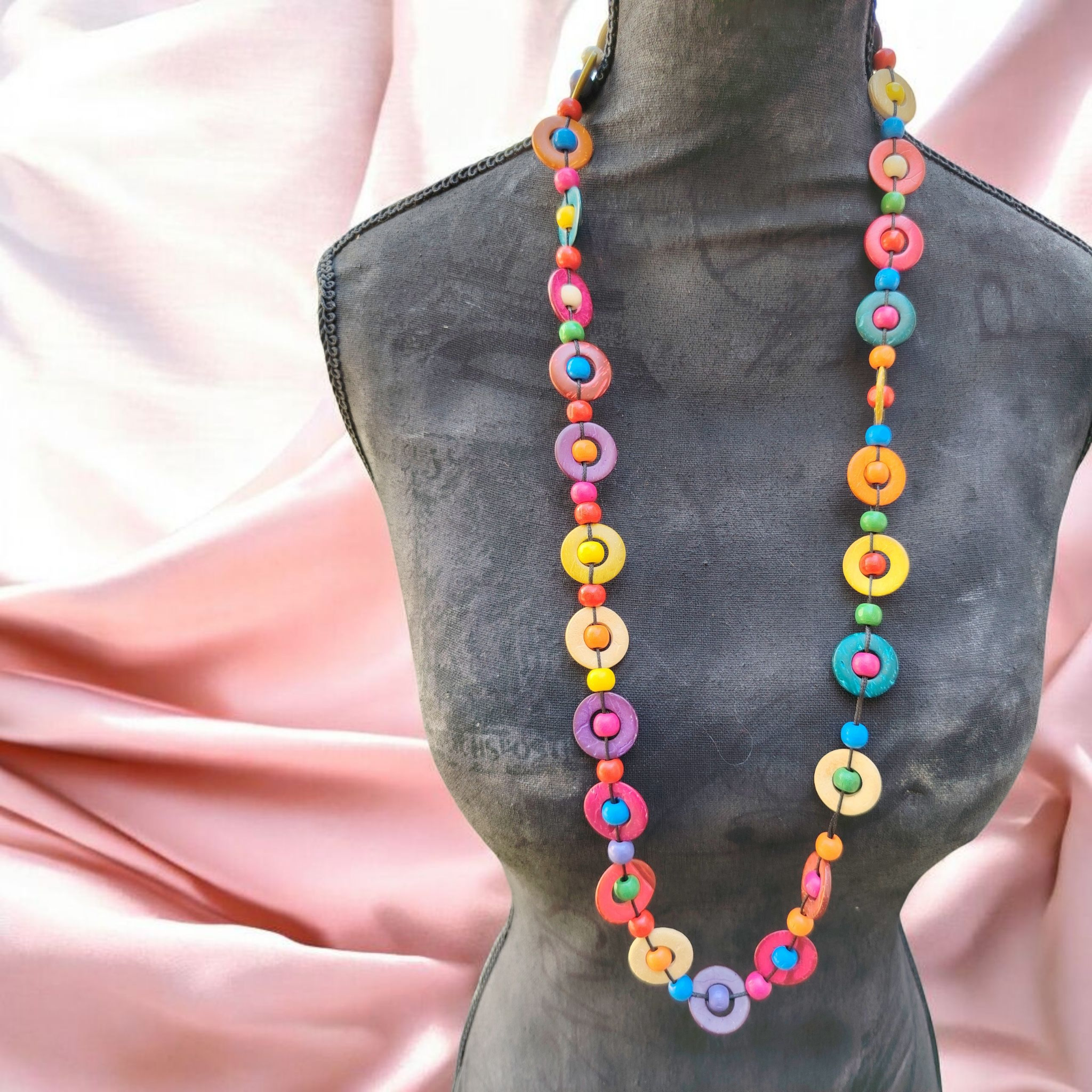 Collier Sautoir "Cercle de Joie" – Image 2