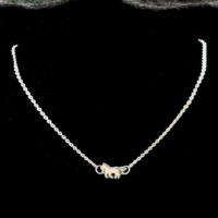 Collier "Équilibre Argenté"