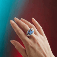 Bague "Regard Céleste"