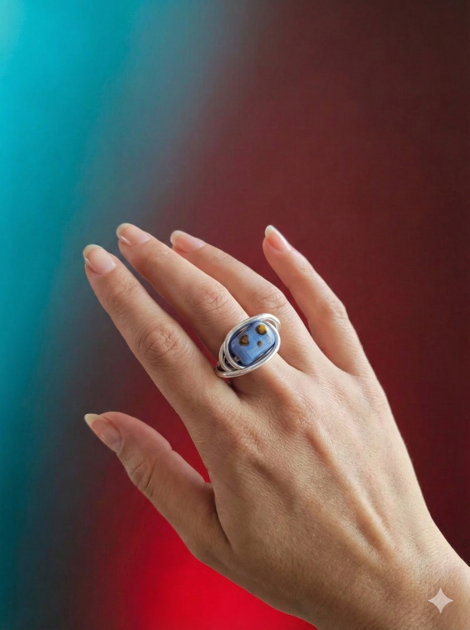 Bague "Regard Céleste"