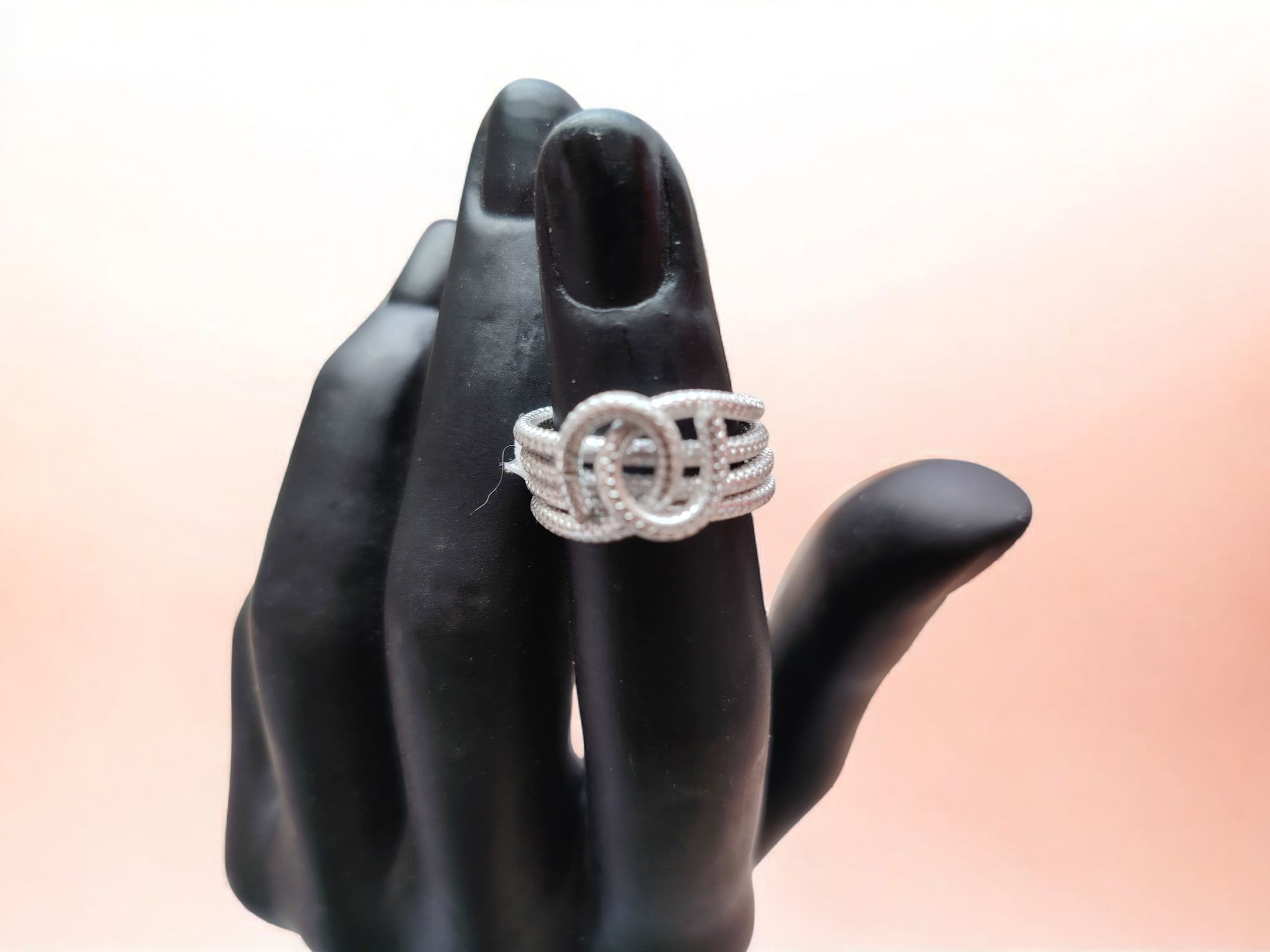 Bague "Éclat Entrelacé" – Image 3