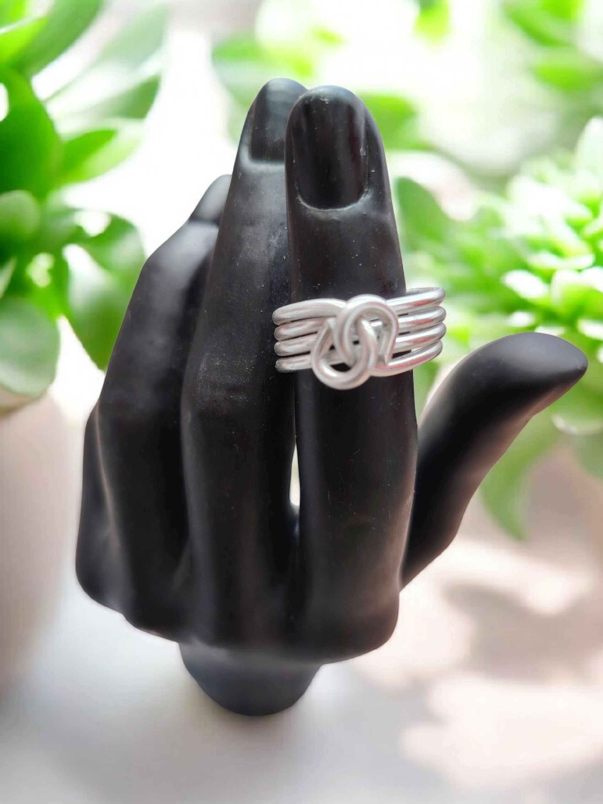 Bague "Nœud d'Amour Infini" – Image 2