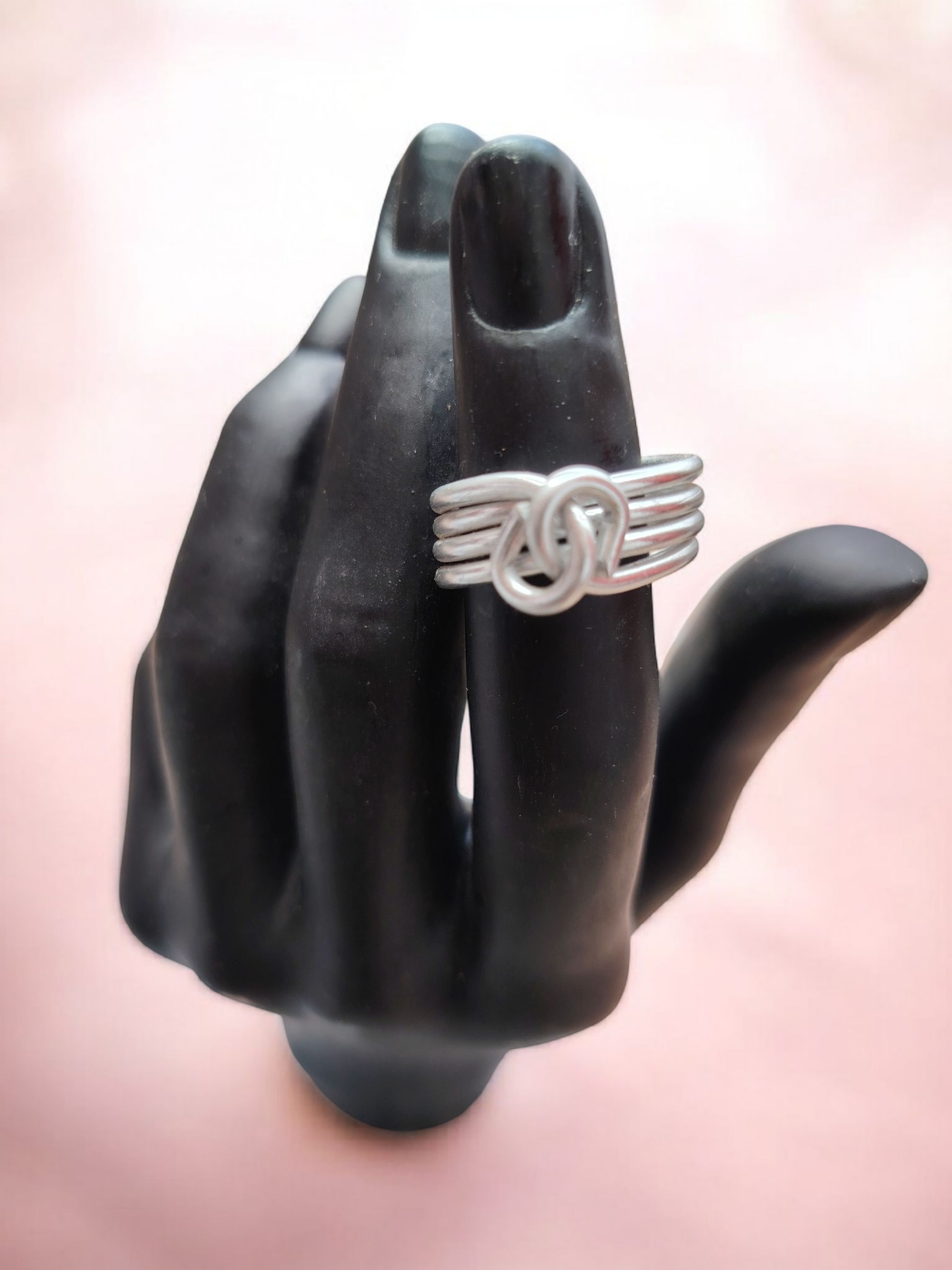 Bague "Nœud d'Amour Infini"