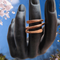 Bague “Élancée Triple Spirale