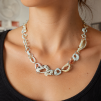 Collier “Olas de Plata”