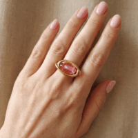 Bague  "Aurore Rosée"