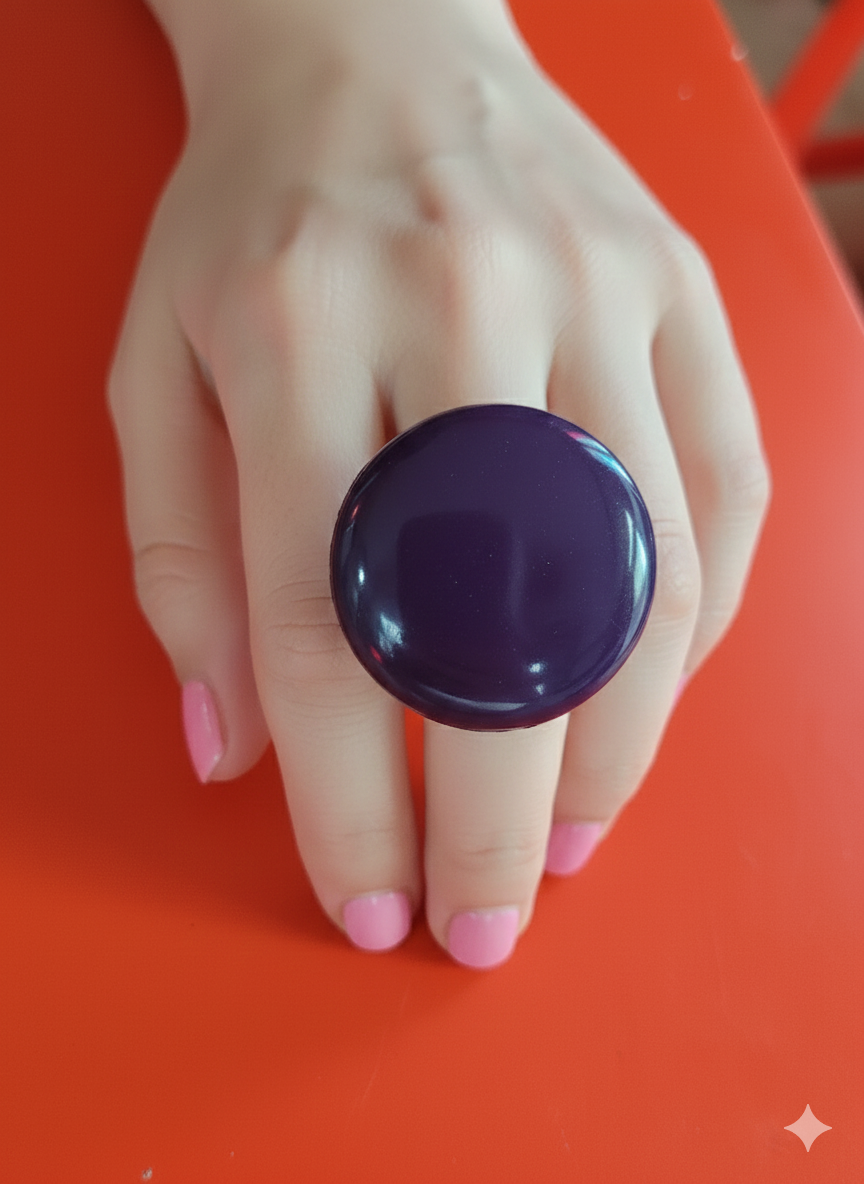 Bague “Éclat Prune” – Image 3