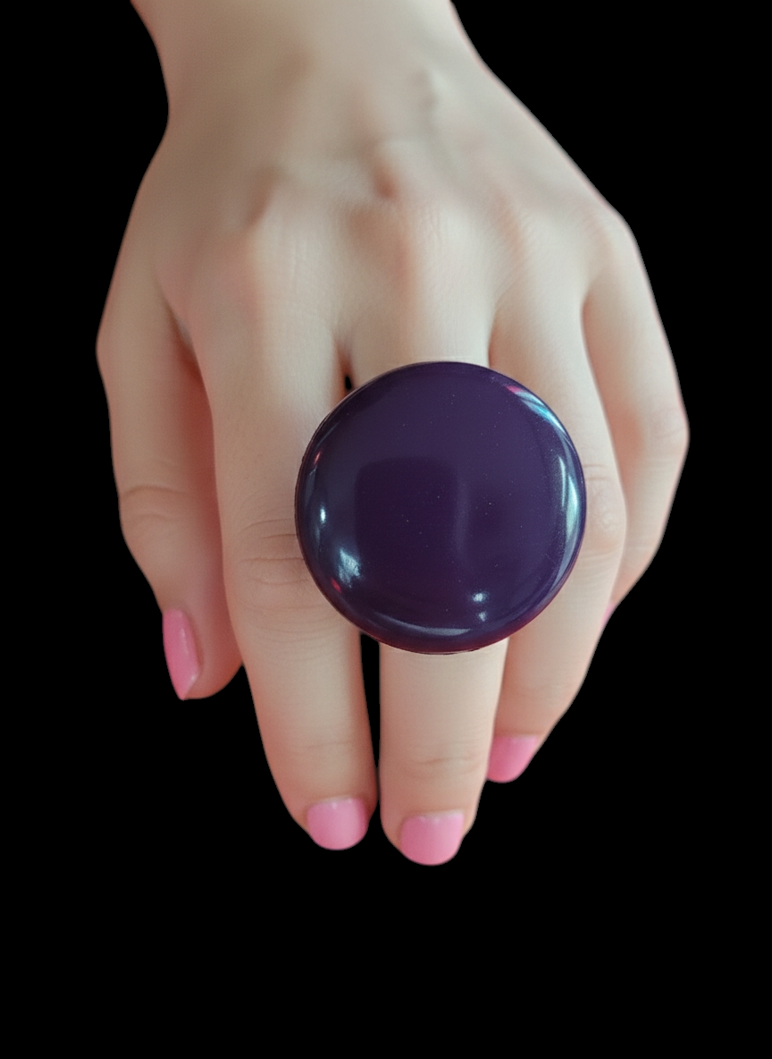 Bague “Éclat Prune” – Image 2