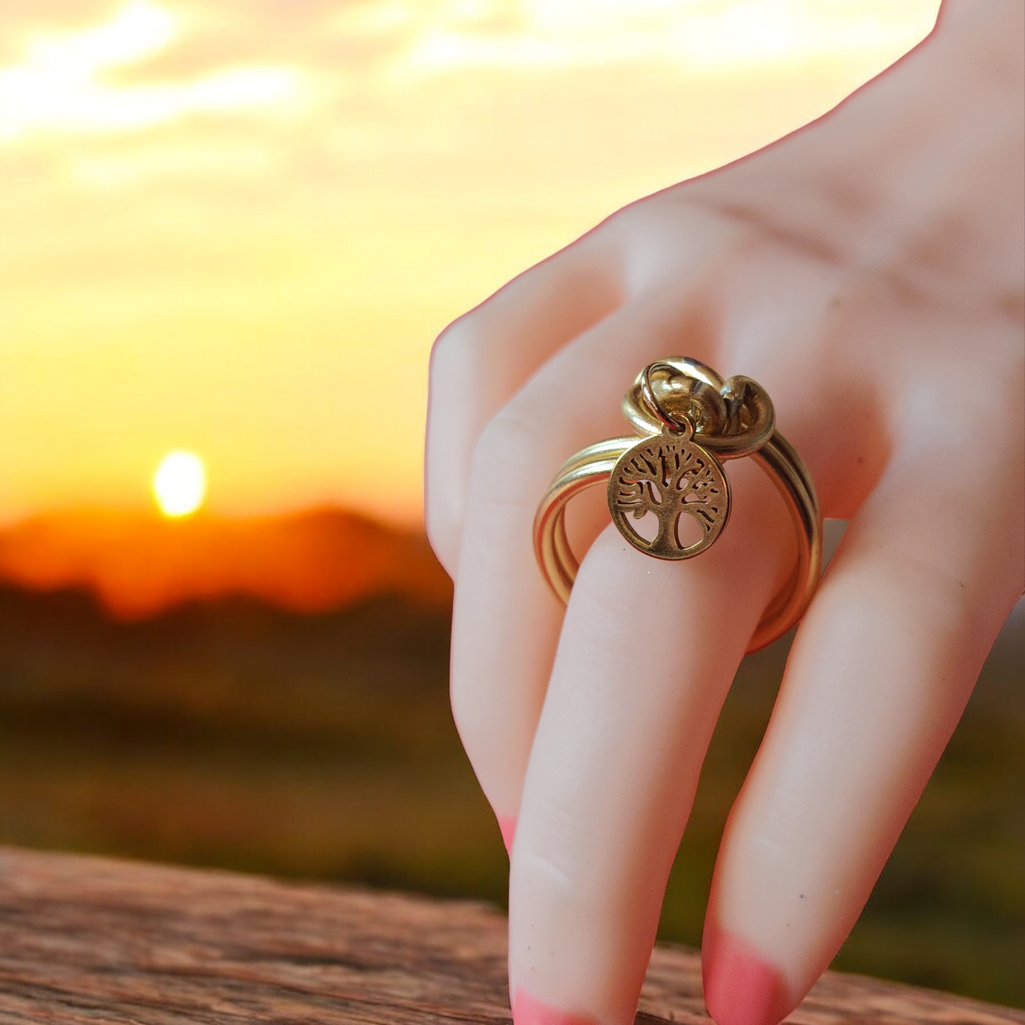 Bague "Nœud et Arbre de Vie" – Image 2