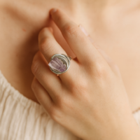 Bague “Éclat Lunaire”