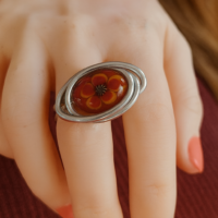 Bague “Éclat Argenté”