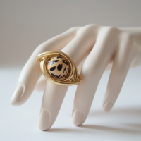 Bague “Fauve Élégance”