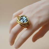 Bague “Zébra Éclipse”