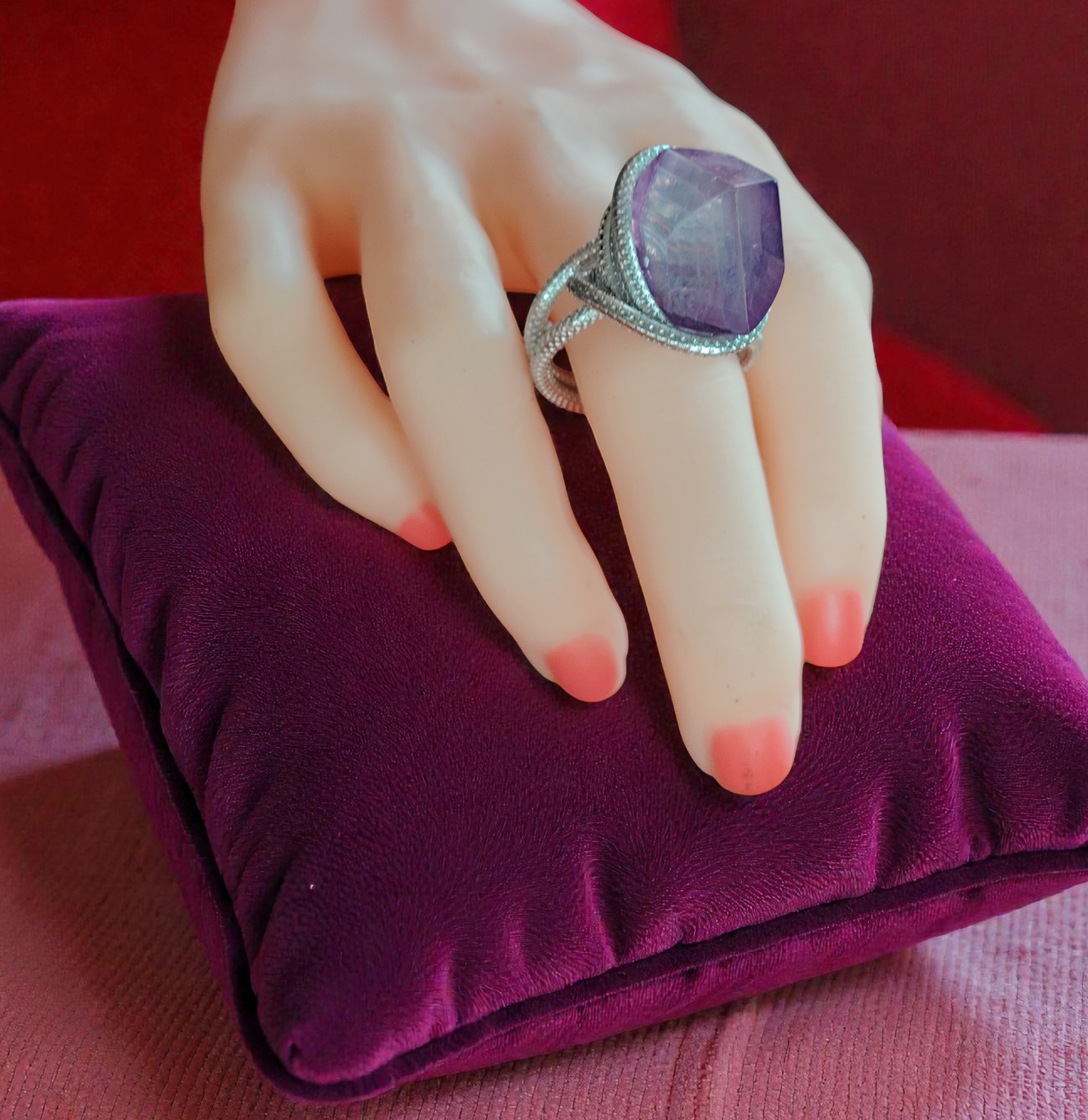 Bague “Éclat d’Améthys” – Image 5