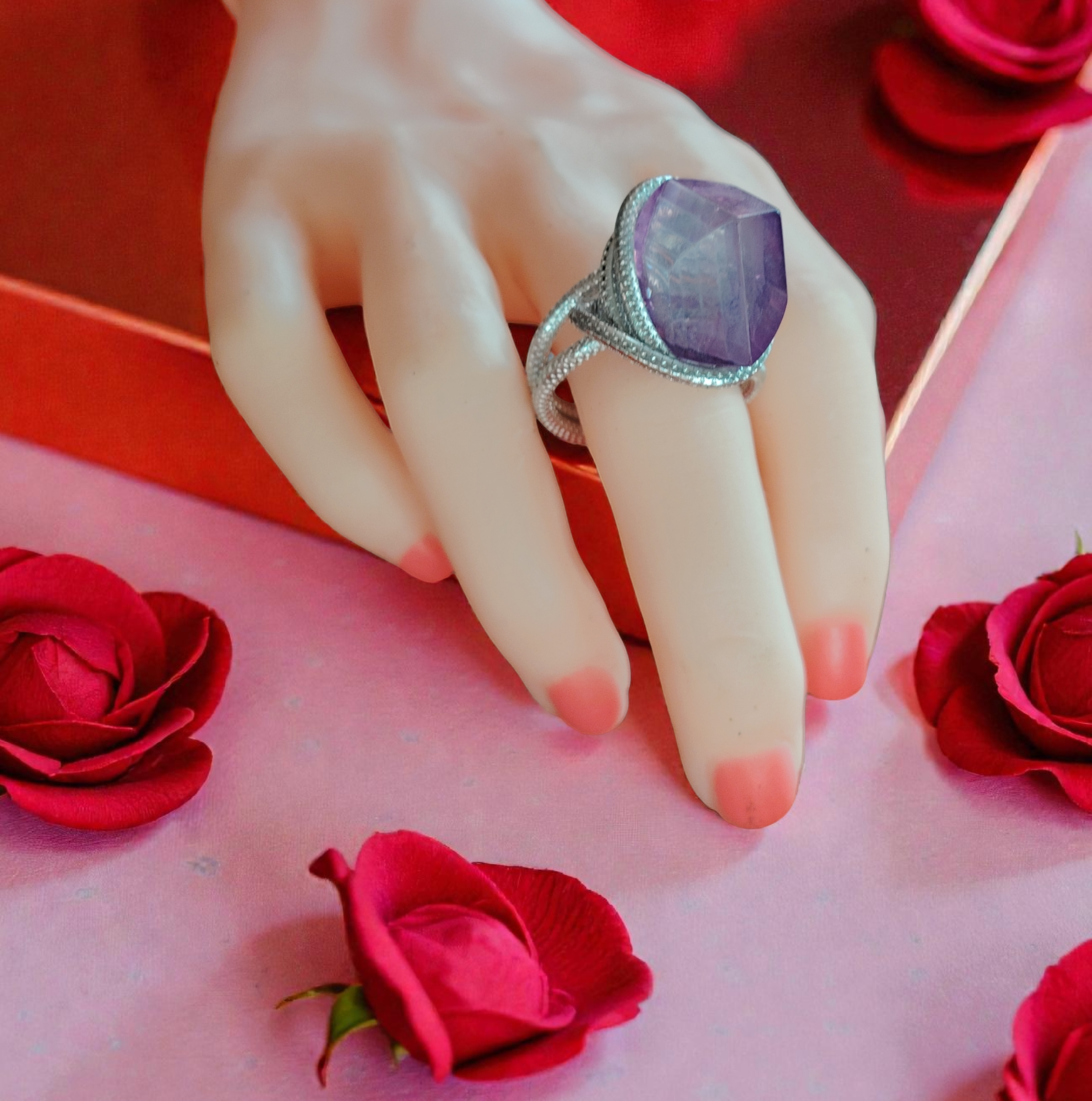 Bague “Éclat d’Améthys” – Image 6