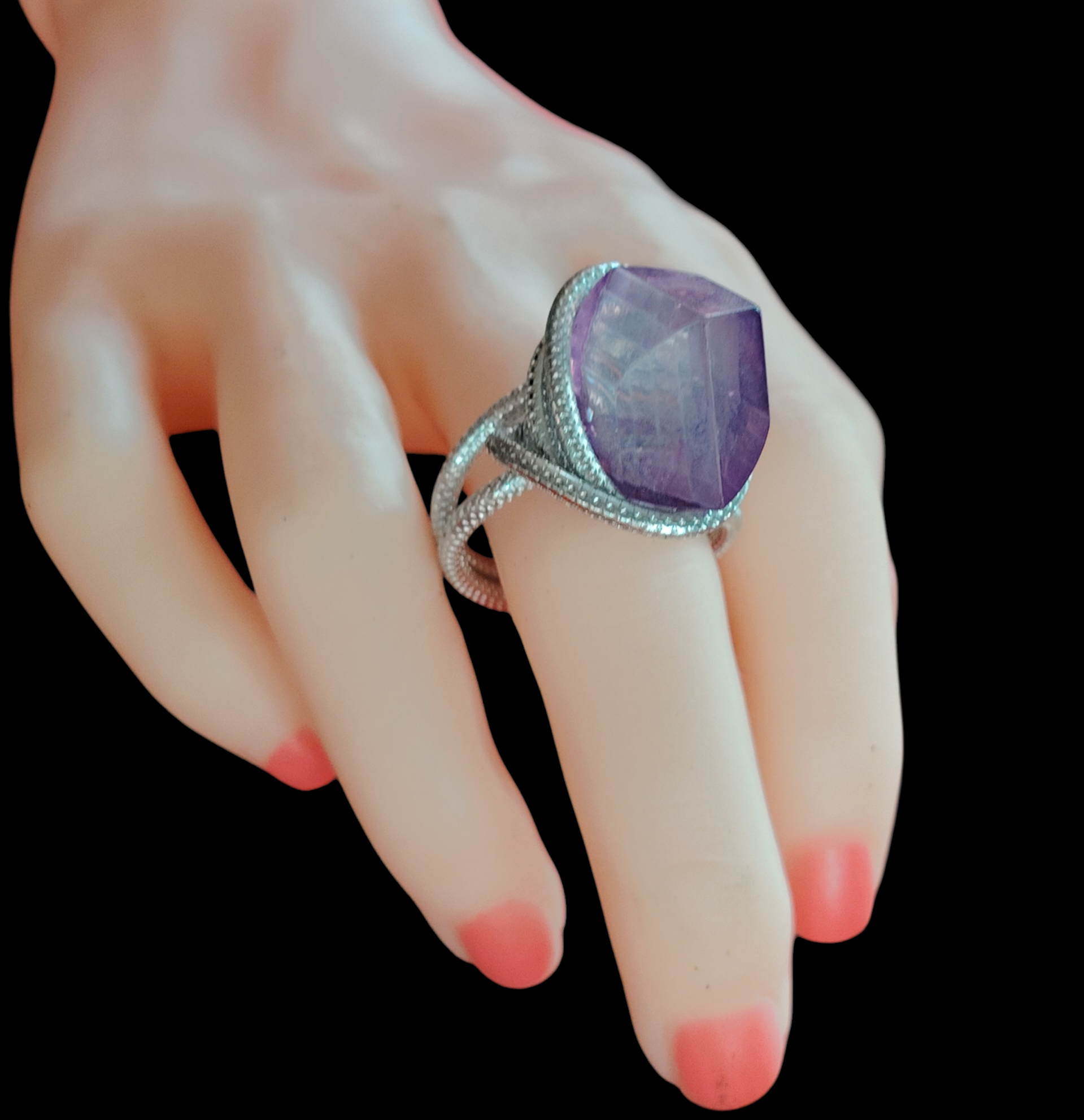 Bague “Éclat d’Améthys” – Image 2