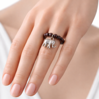 Bague « Élégance Éléphant »