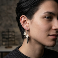 ​Les Boucles "Corbeau Sacré"